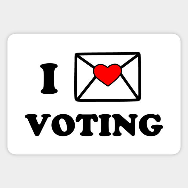 I love voting Sticker by daynamayday